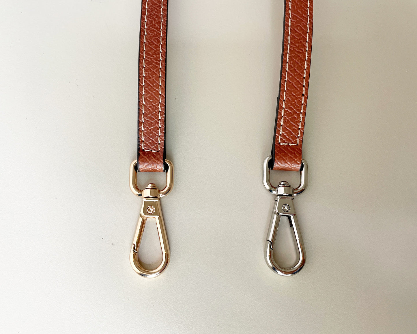 Crossbody Conversion Kit for Mini Longchamp Le Pliage Bag - Genuine Pebble Leather, Adjustable Shoulder Strap