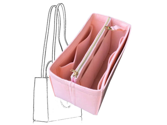 For [Telfar Medium Shopping Bag] Insert Organizer Liner (Style B)