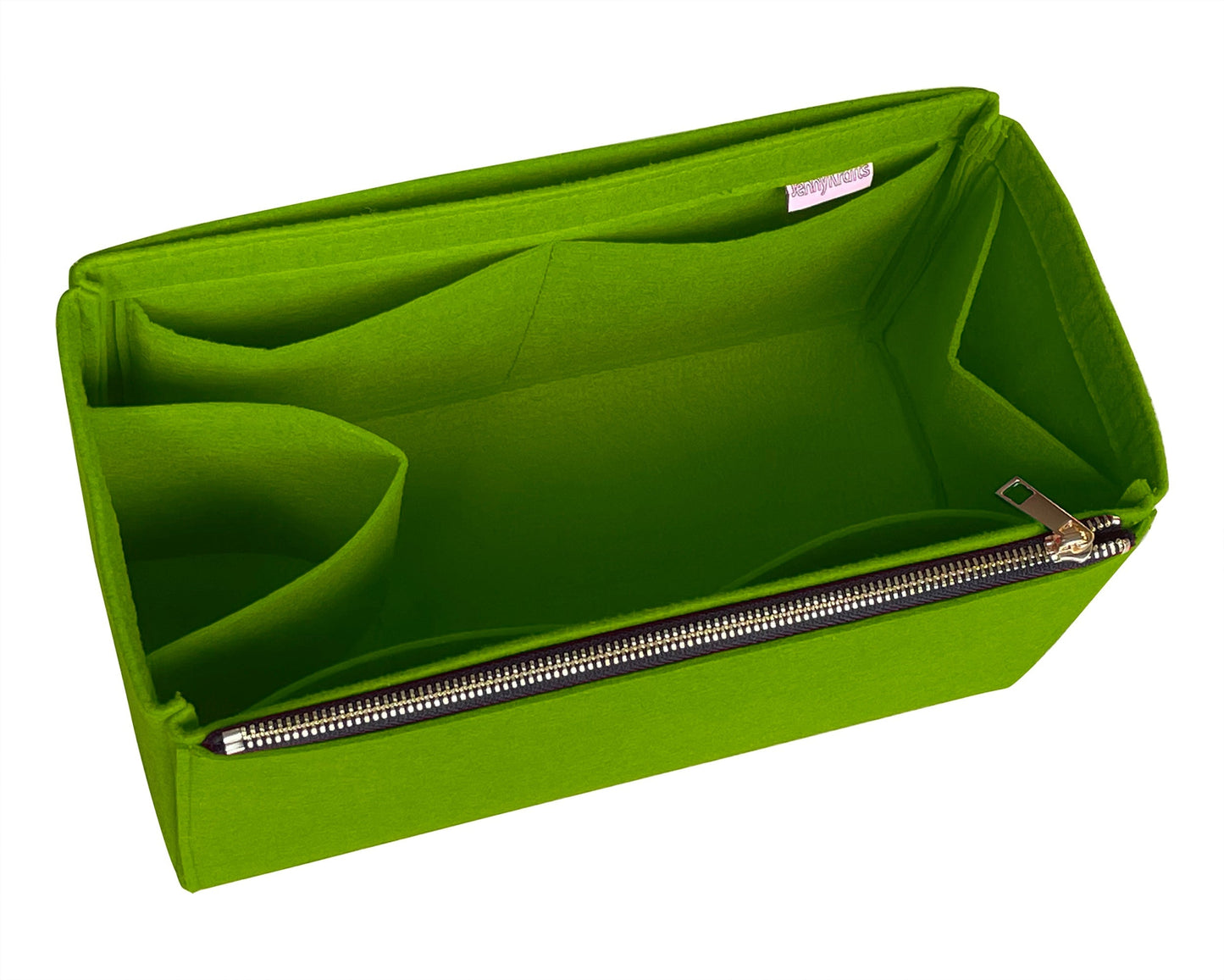 [[Mulberry] Dorset Bag Organizer] Felt Purse Insert, Liner Protector, Customized Tote Organize, Cosmetic Makeup Diaper Handbag (Style D-1)