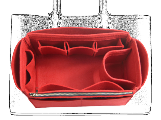 For [Cabata Tote] Liner Insert Organizer (Type J)